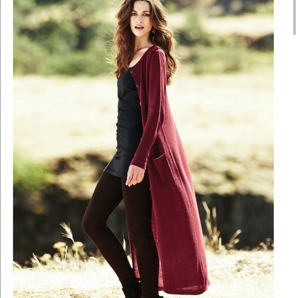 Peruvian Connection Stylist’s Cardigan Duster Dress Size Medium